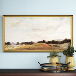 ashby home silver landscape wall art